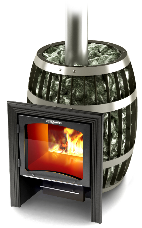 Печь для бани Саяны Inox Витра