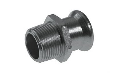 Соединитель НР KAN-therm Steel 18хR1/2